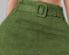 Green Suede Skirt RLL