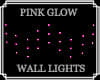 Pink Glow Wall Lights