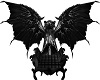 EL Vampire Bat Chair