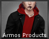-A-: Jacket w/Hoodie Red