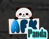 AFK Panda Headsign
