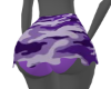 PURPLE CAMO SKIRT