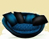 cofee blue chair