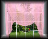 4K Window Pink Curtain