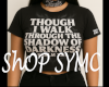Fear None Black Crop Top