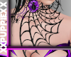 Purple Spider Collar