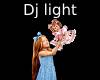 DJ light girl with doll