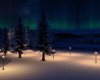 Northern Lights Snowscap