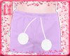 |H| Pompom Shorts Lilac