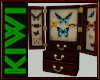 Butterfly cabinet