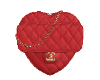 C'nel Heart Bag Red