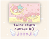 twin stars canvas #3