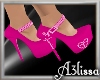 *MA* Be mine heels pink