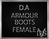 D.A Armour Boots (Fem)