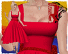 🦁 Red Dress Vintage