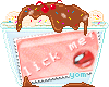 .Y. Lick me? Stamp