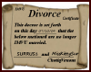 Divorce Decree Sticker