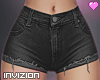 🖤 Black Denim Short