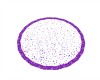 flash purple rug