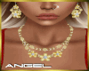Gold jewelery set
