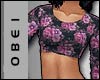 !P! Floral sexy top 1