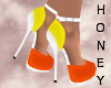 *h* Candy Corn Shoes