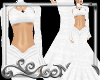 *h* Fishtail Gown_White