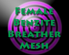 Female Breather Mesh