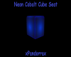 Cobalt Cube Seat