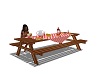 Canada Day Picnic Table