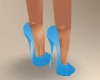 Blue Heels Glitter