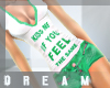 DM~Feel it green outfit