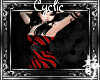 [Cyc] Red/Black Dress