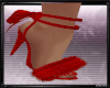Red Fur Shoes