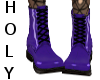 boots sport purple