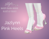 Jazlynn Pink Heels