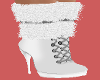 Fur White Boots