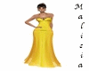 ~M~ Yellow Formal Gown