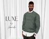 LUXE Men Cable Grey