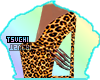 ♉|leopard wedges