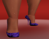 Purple Glitter Pumps