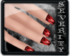 *S Death Red Nails