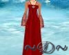 ~D~Red Regency Gown