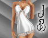 JB White Satin Dress