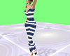 !BD Blue Striped Dress