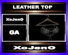 LEATHER TOP