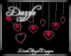 Dk Red Heart Deco