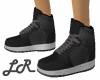 black n Grey Sneakers