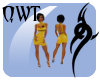 QWT LaceNTies(PF)-Yellow