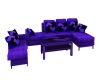 Purple Plaid Sofa